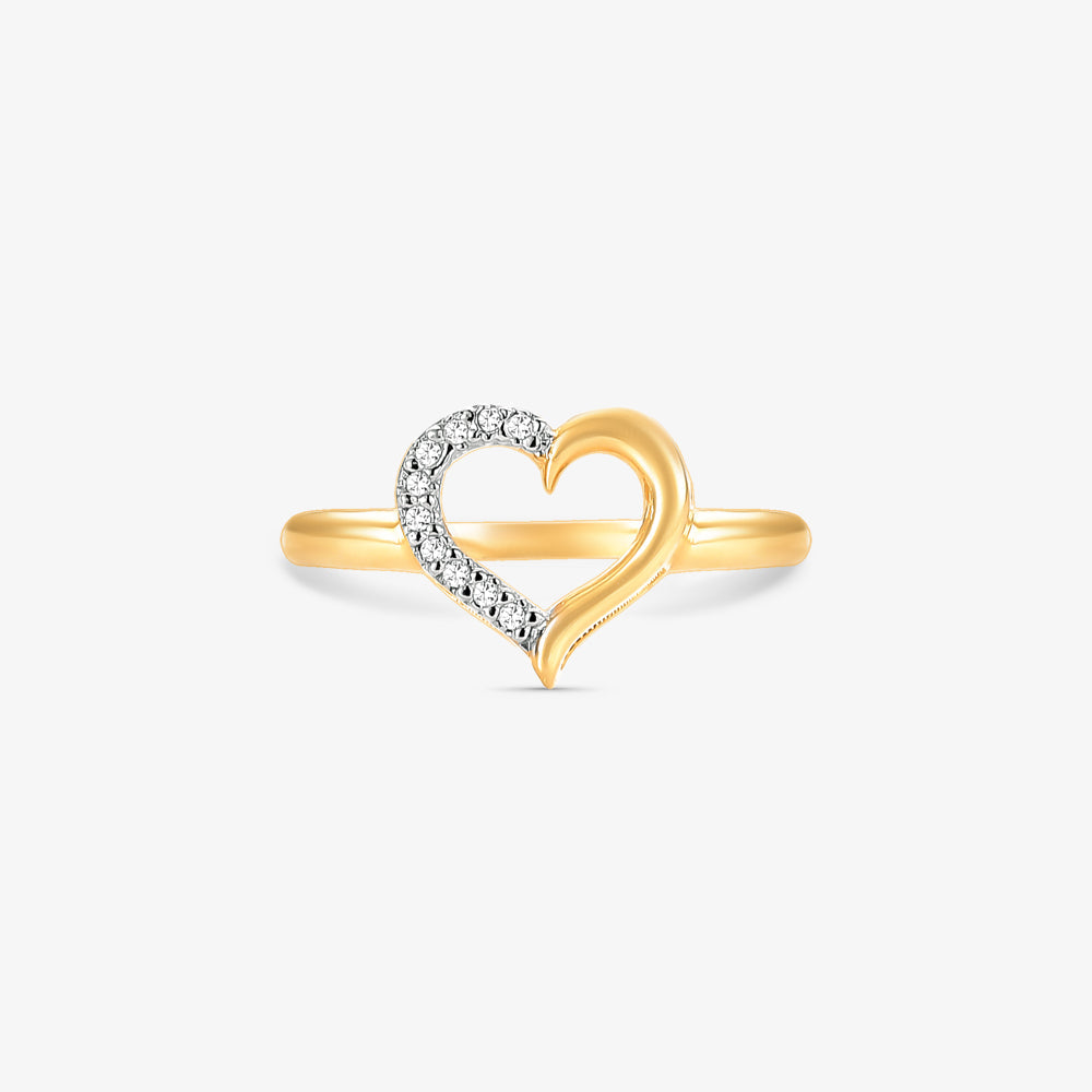 Anel Love em Ouro Amarelo 18K