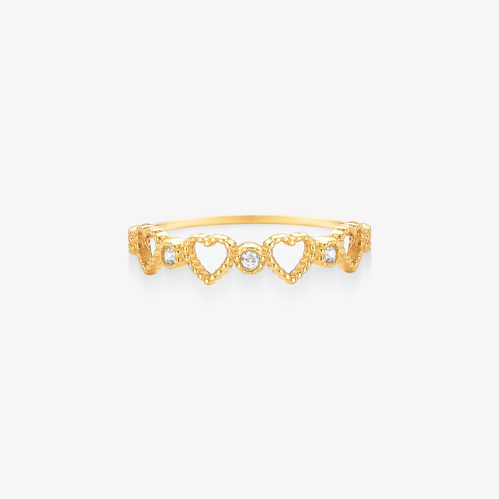 Anel For Love em Ouro Amarelo 18K