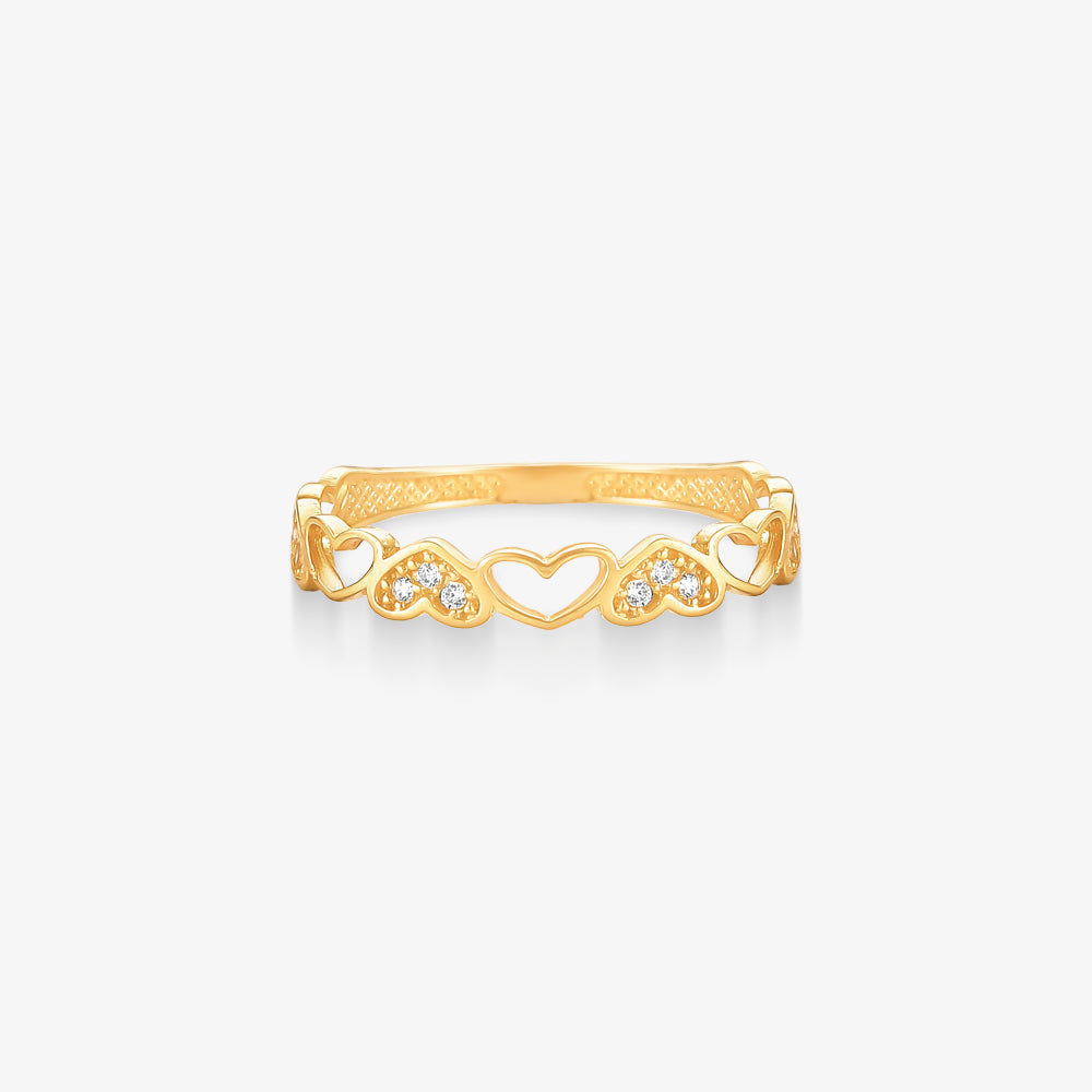 Anel For Love em Ouro Amarelo 18K