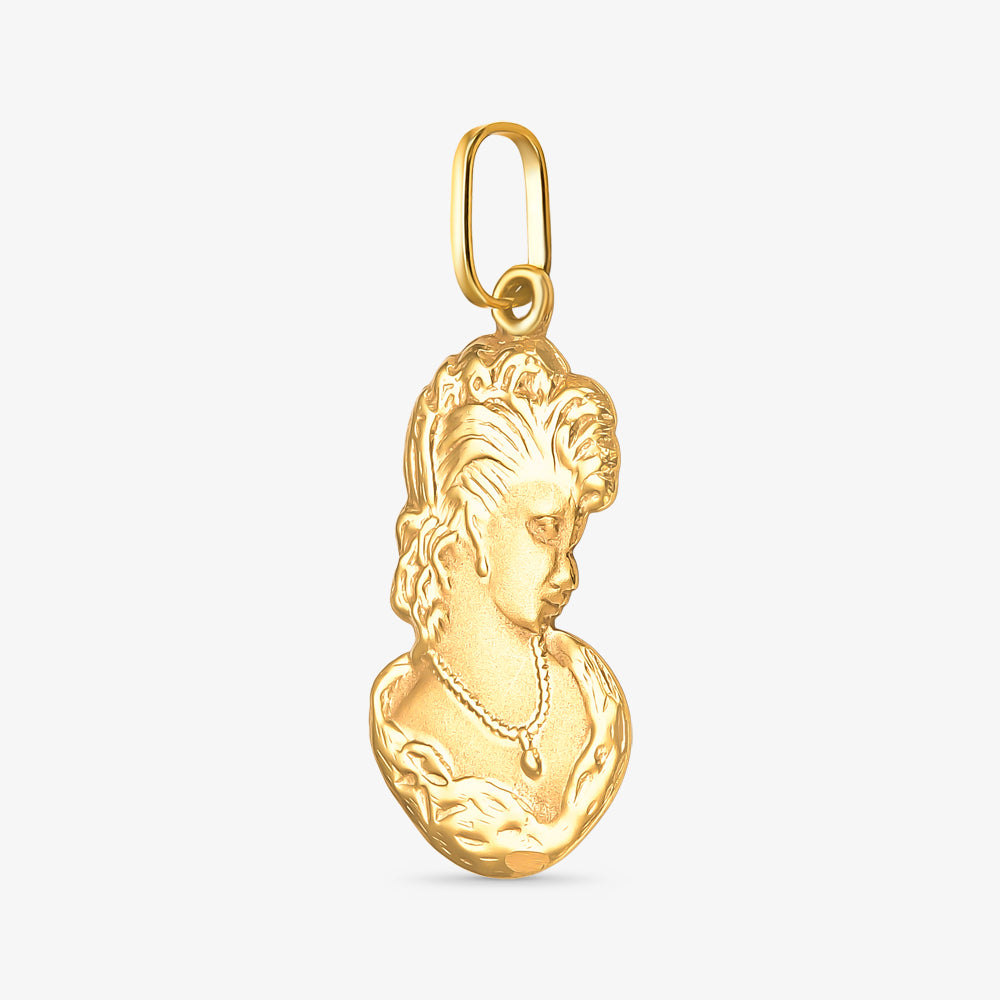 Pingente Camafeu em Ouro Amarelo 18K