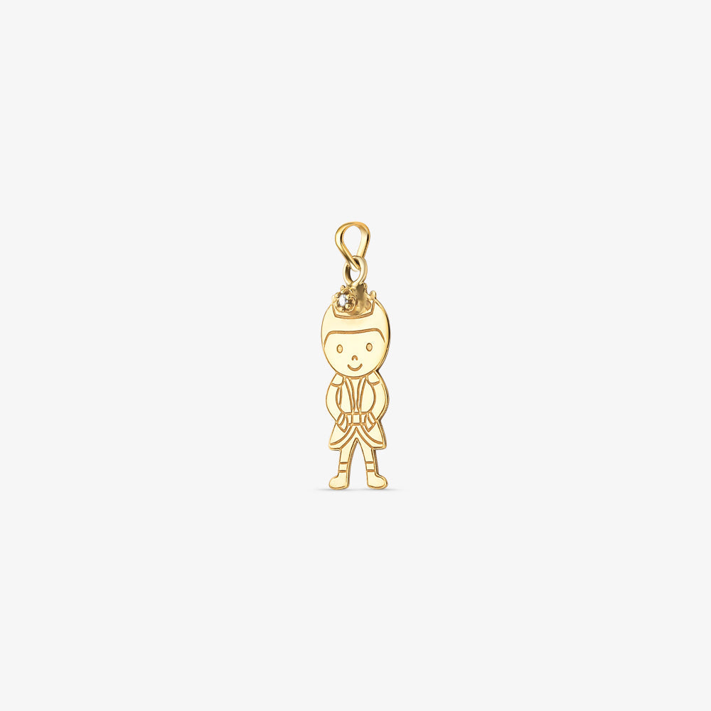 Pingente Pequeno Príncipe em Ouro Amarelo 18K