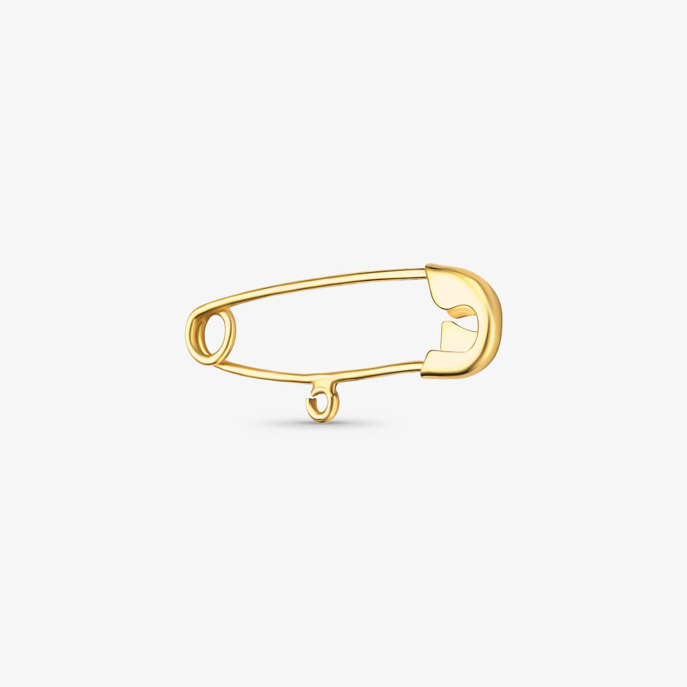 Alfinete Fio 22mm em Ouro Amarelo 18K