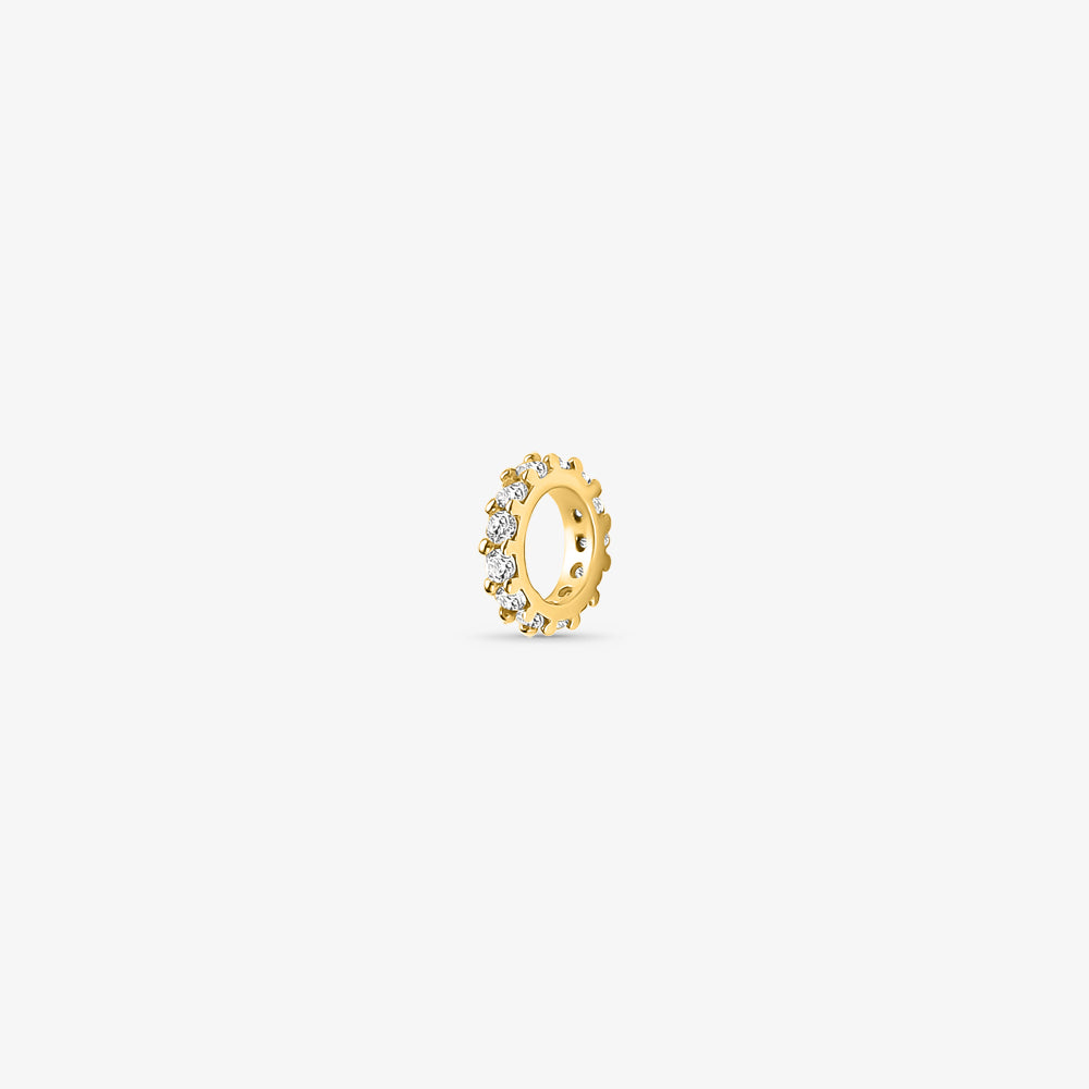 Separador com Pedras em Ouro Amarelo 18K