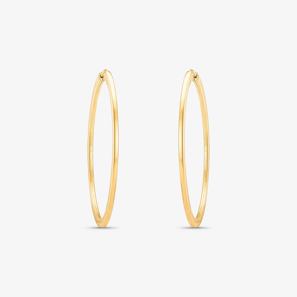 Brinco Argola 30mm em Ouro Amarelo18K