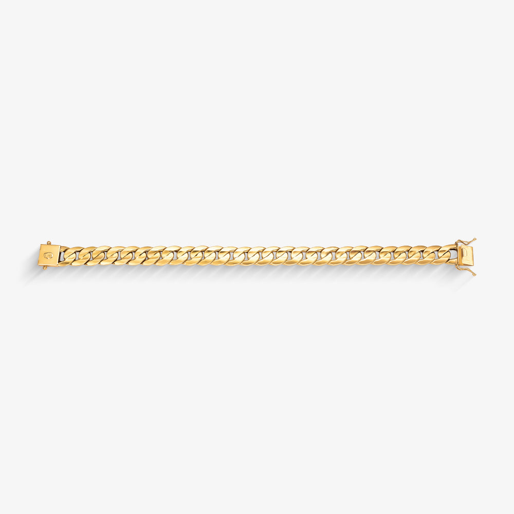 Pulseira Grumet Oca em Ouro Amarelo 18K, 22cm