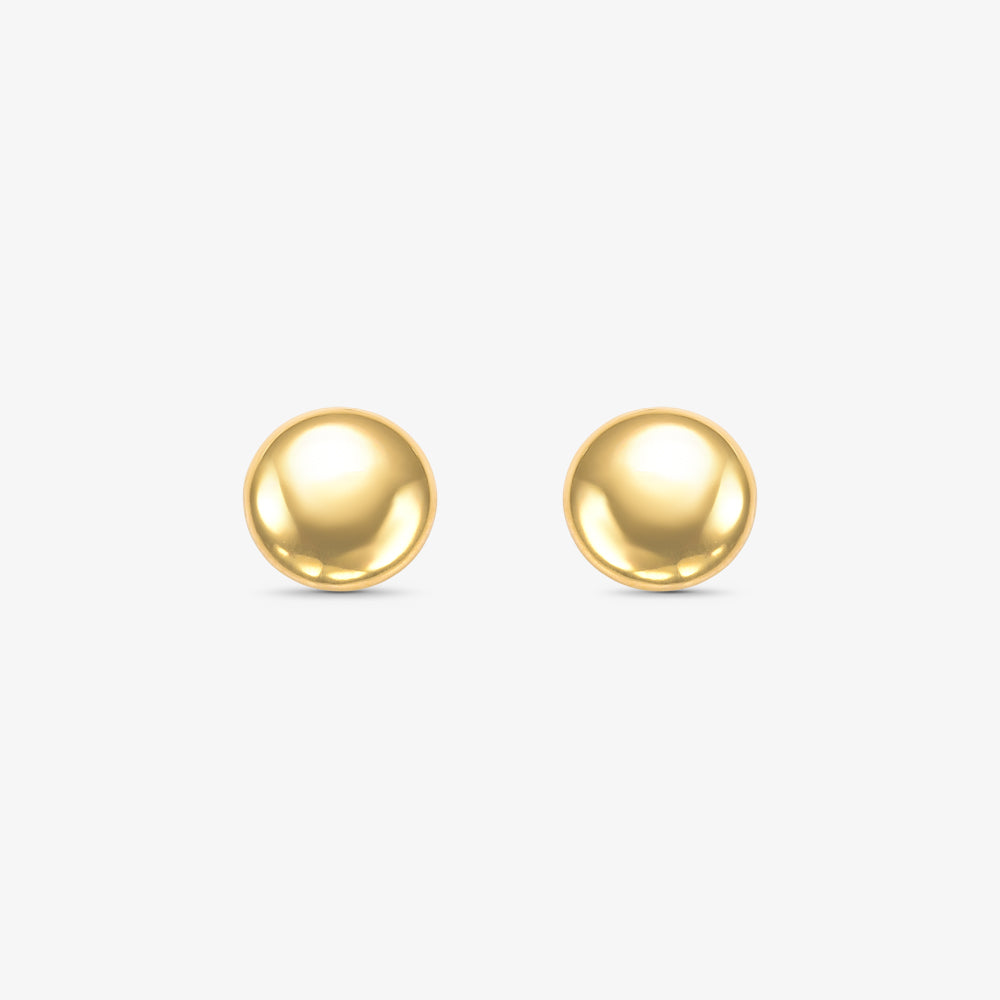 Brinco Lentilha em Ouro Amarelo 18K