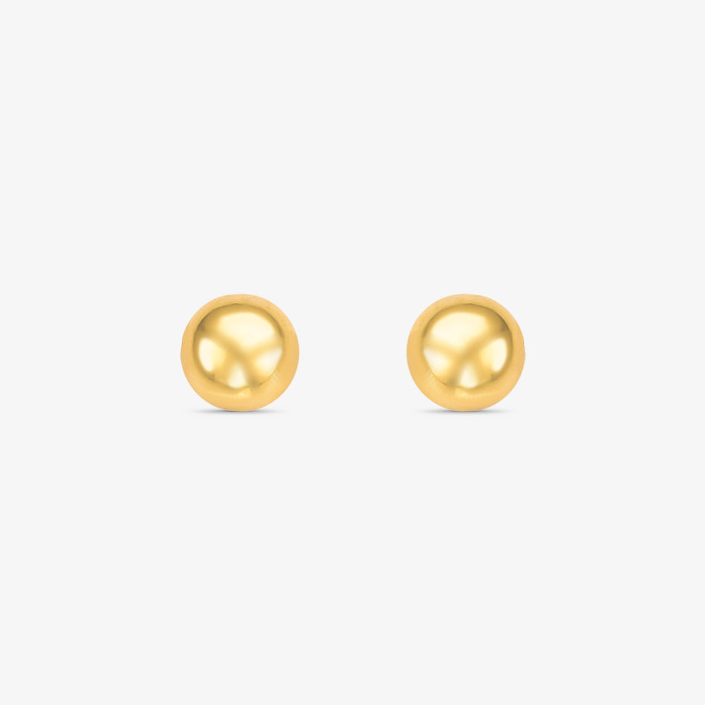 Brinco Bola em Ouro Amarelo 18K, 8.5mm