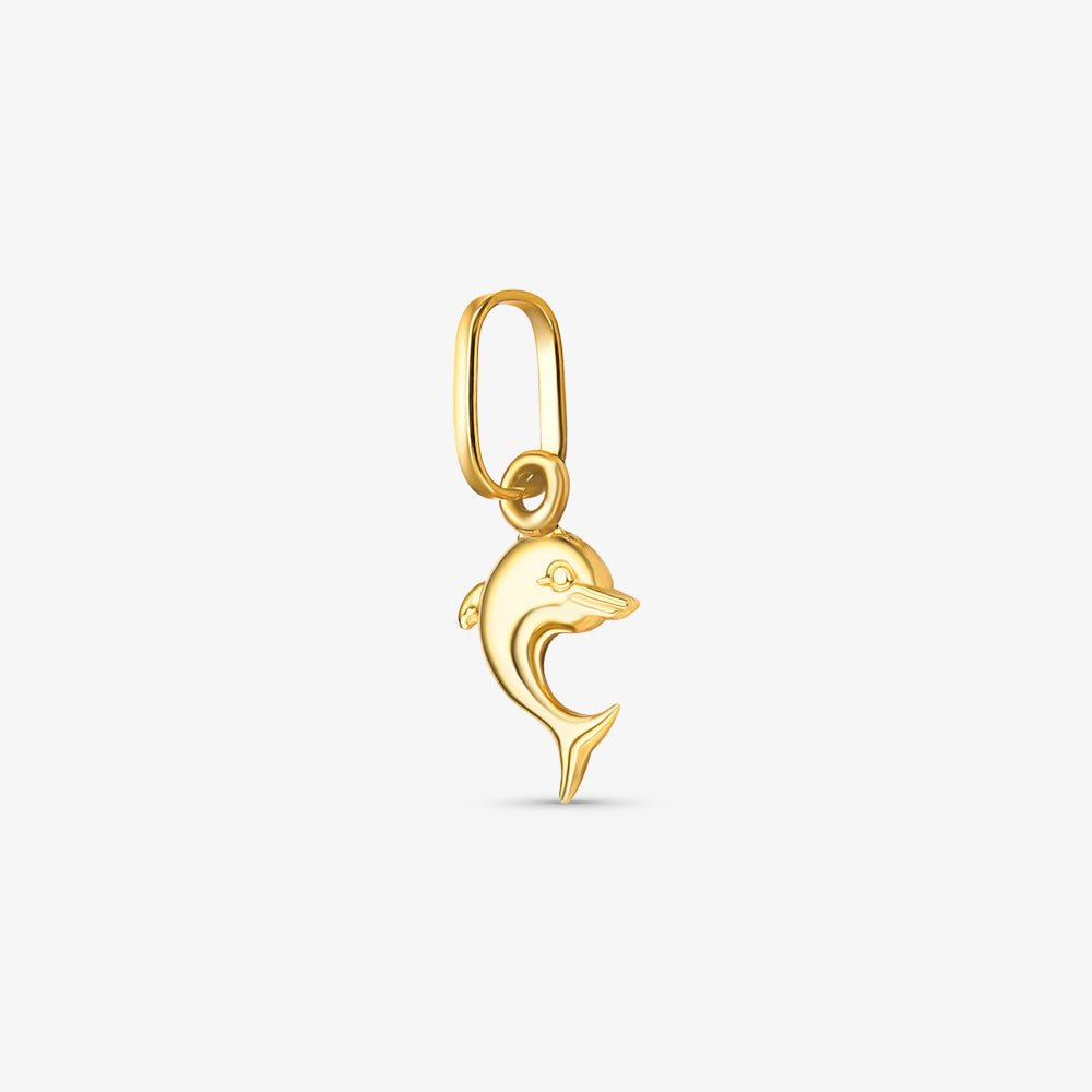 Pingente Golfinho I em Ouro Amarelo 18K