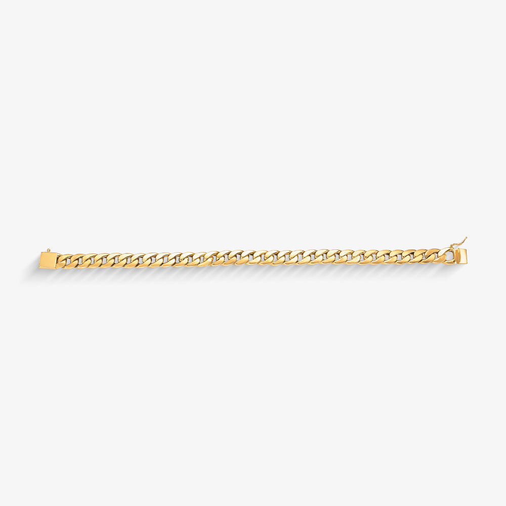 Pulseira Grumet Oca em Ouro Amarelo 18K, 21cm