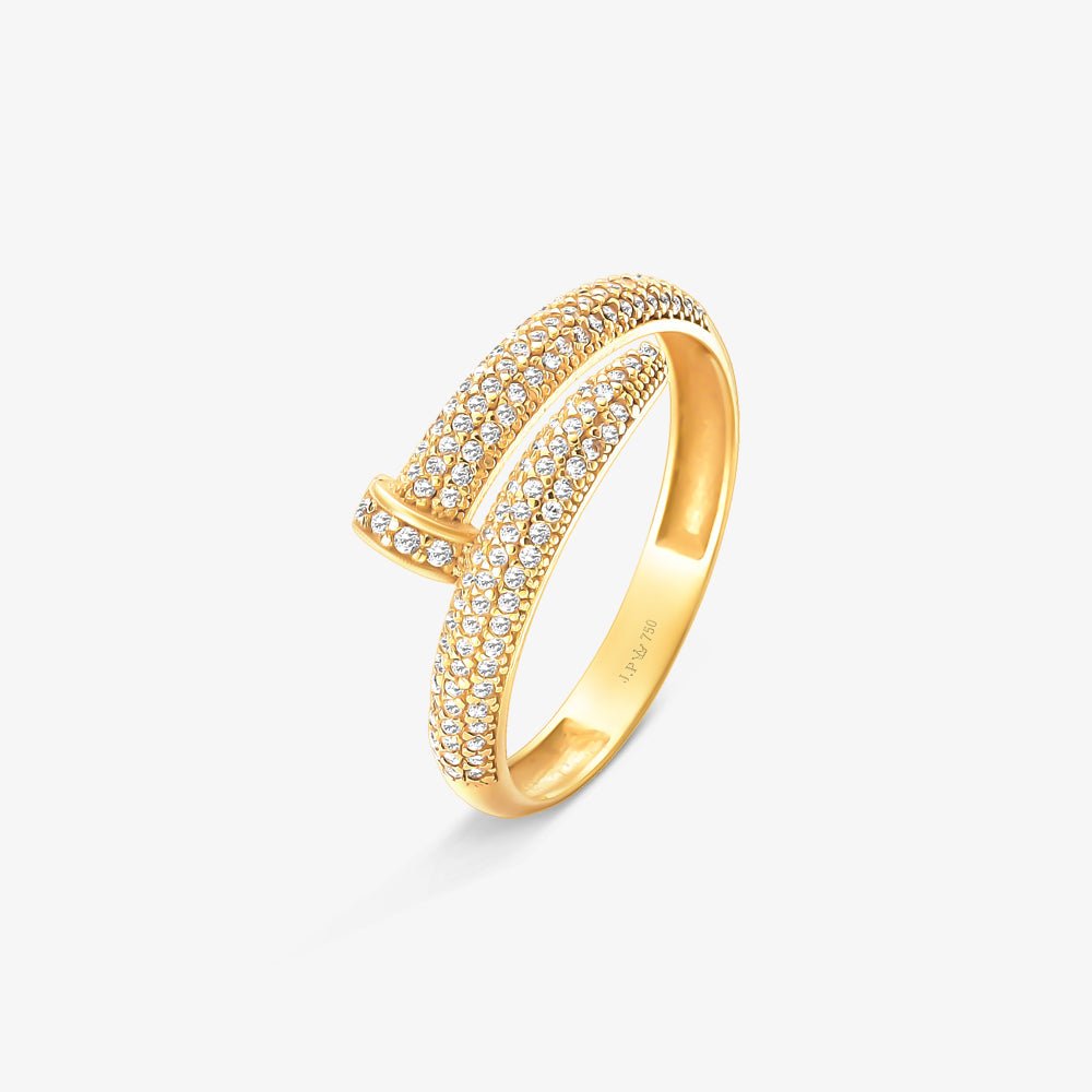 Anel Prego em Ouro Amarelo 18K