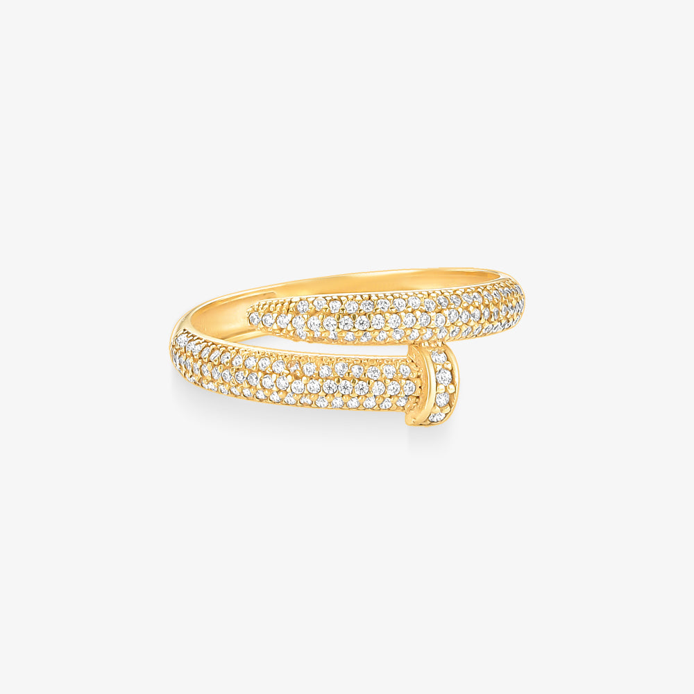 Anel Prego em Ouro Amarelo 18K