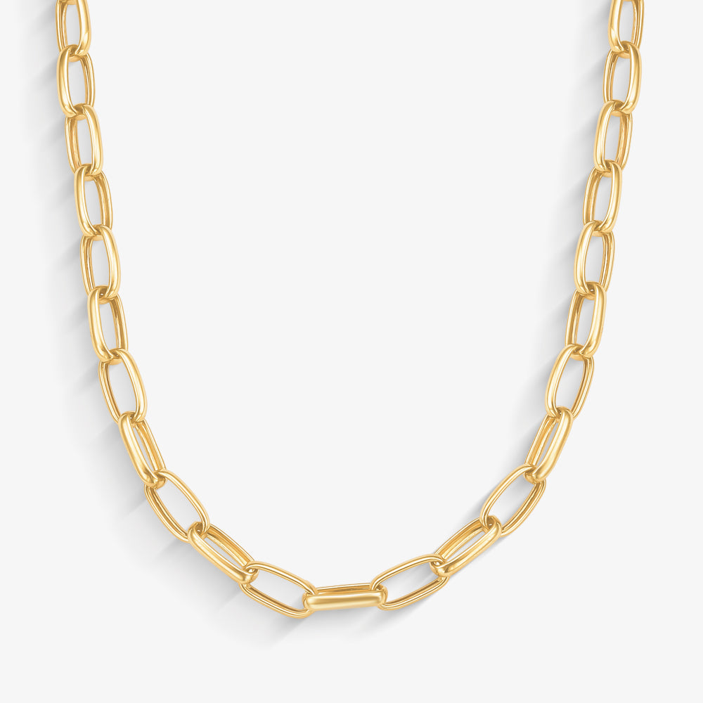 Corrente Cartier Cadeado em Ouro Amarelo 18K, 60cm