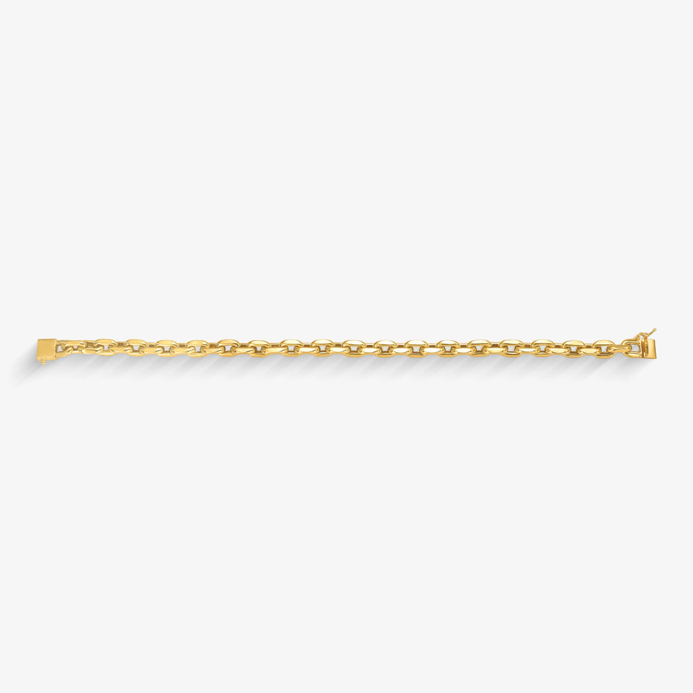 Pulseira Cartier Cadeado Oca em Ouro Amarelo 18K, 23cm