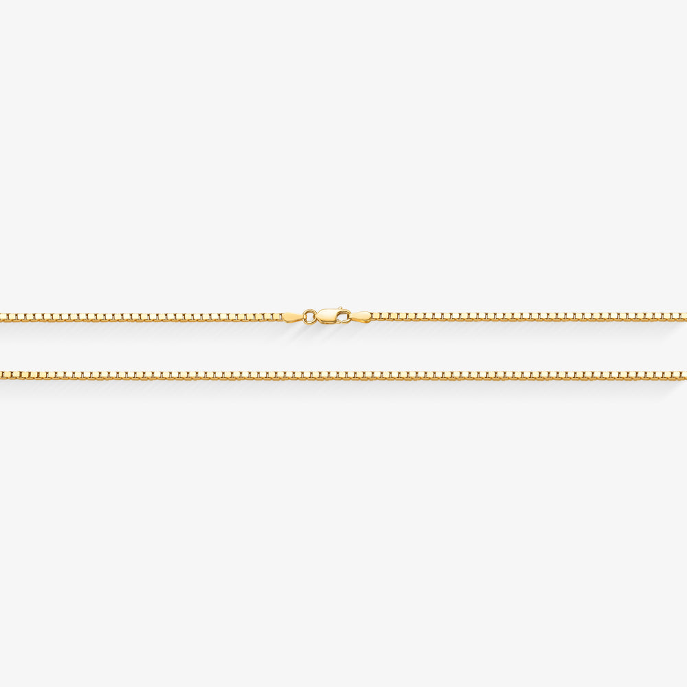 Corrente Veneziana em Ouro Amarelo 18K, 70cm
