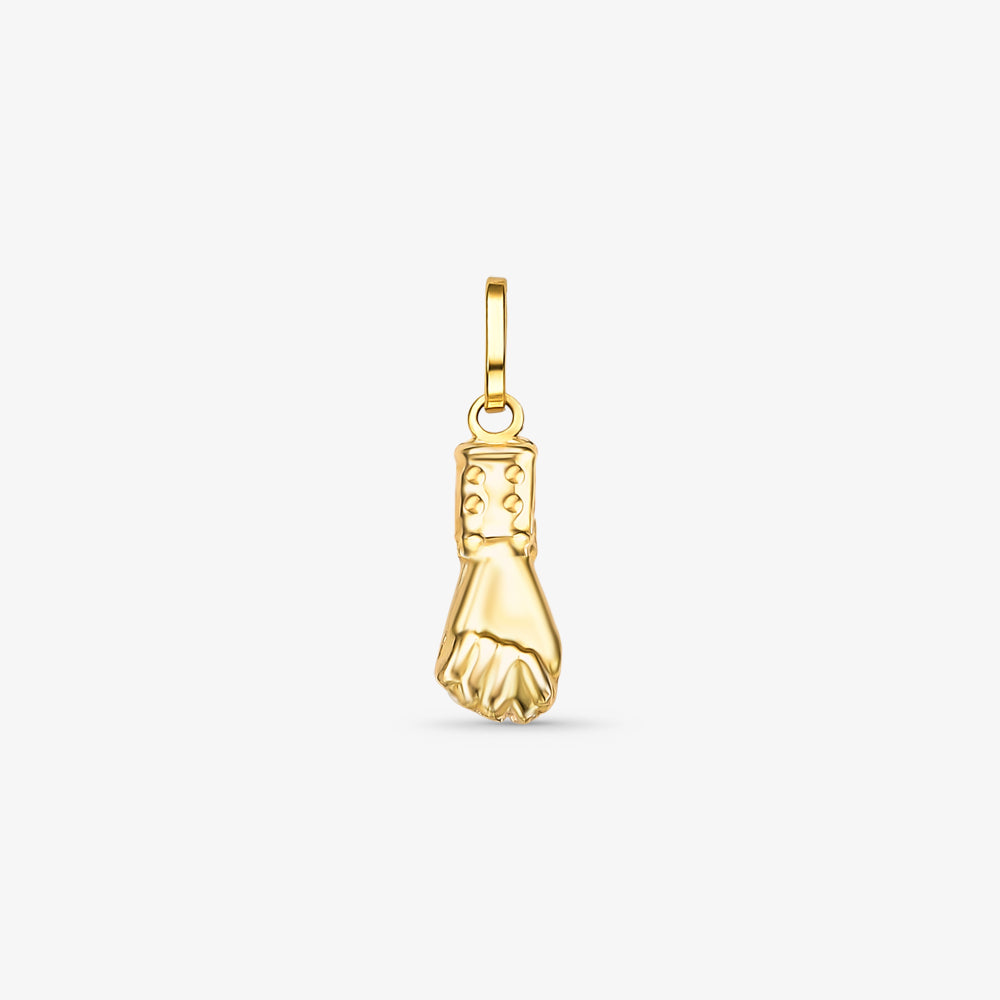 Pingente Figa II em Ouro Amarelo 18K