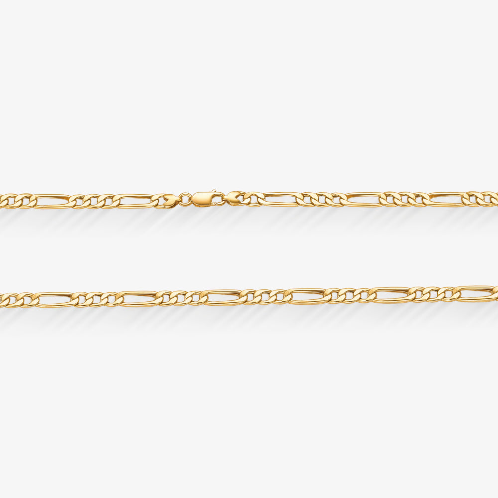 Corrente Grumet 3x1 em Ouro Amarelo 18K, 70cm