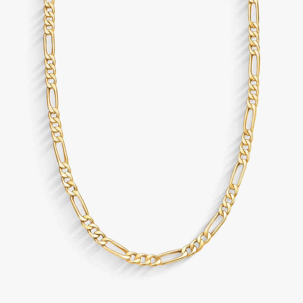 Corrente Grumet 3x1 em Ouro Amarelo 18K, 70cm