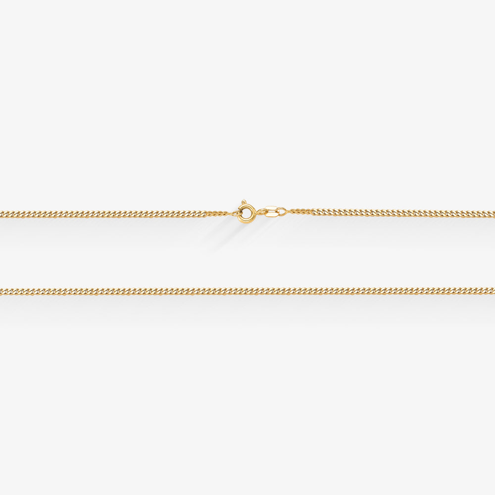 Corrente Grumet em Ouro Amarelo 18K, 60cm