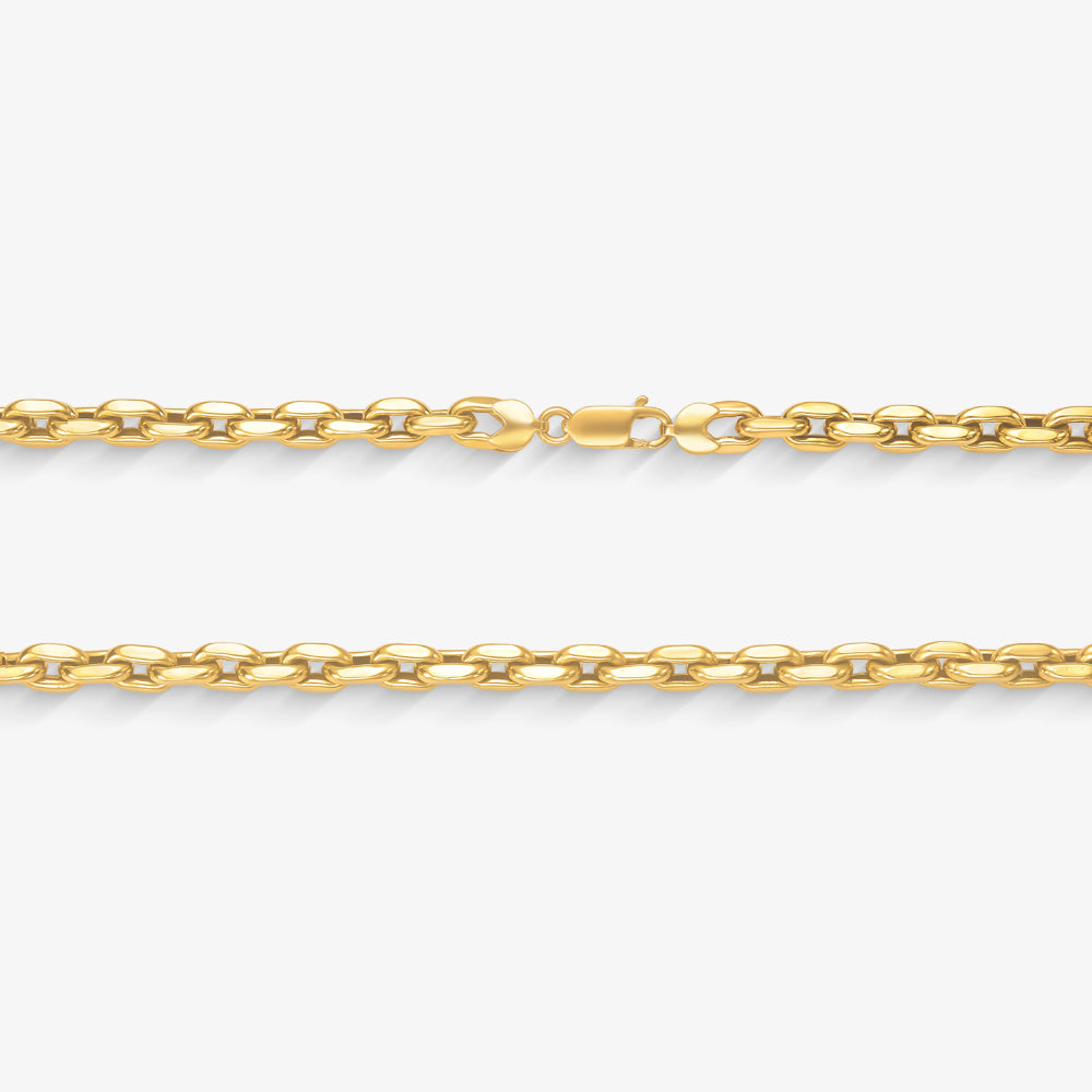 Corrente Cartier Cadeado em Ouro Amarelo 18K, 70cm