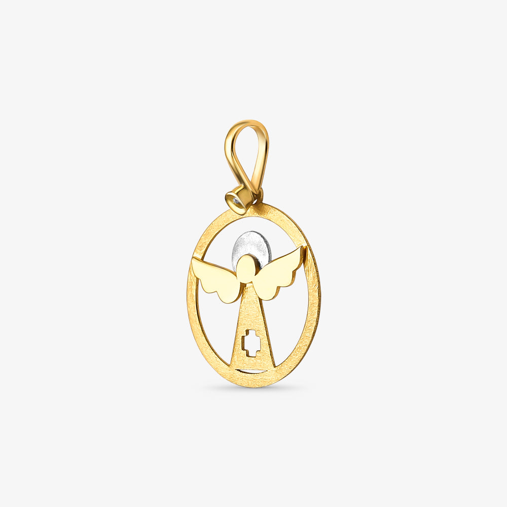 Pingente Anjo em Ouro Amarelo 18K
