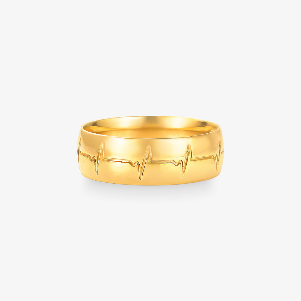Aliança Comfort em Ouro Amarelo 18K, 6,40mm