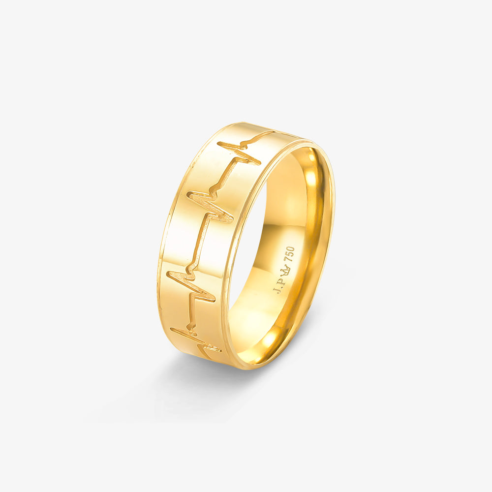 Aliança Comfort em Ouro Amarelo 18K, 6,50mm