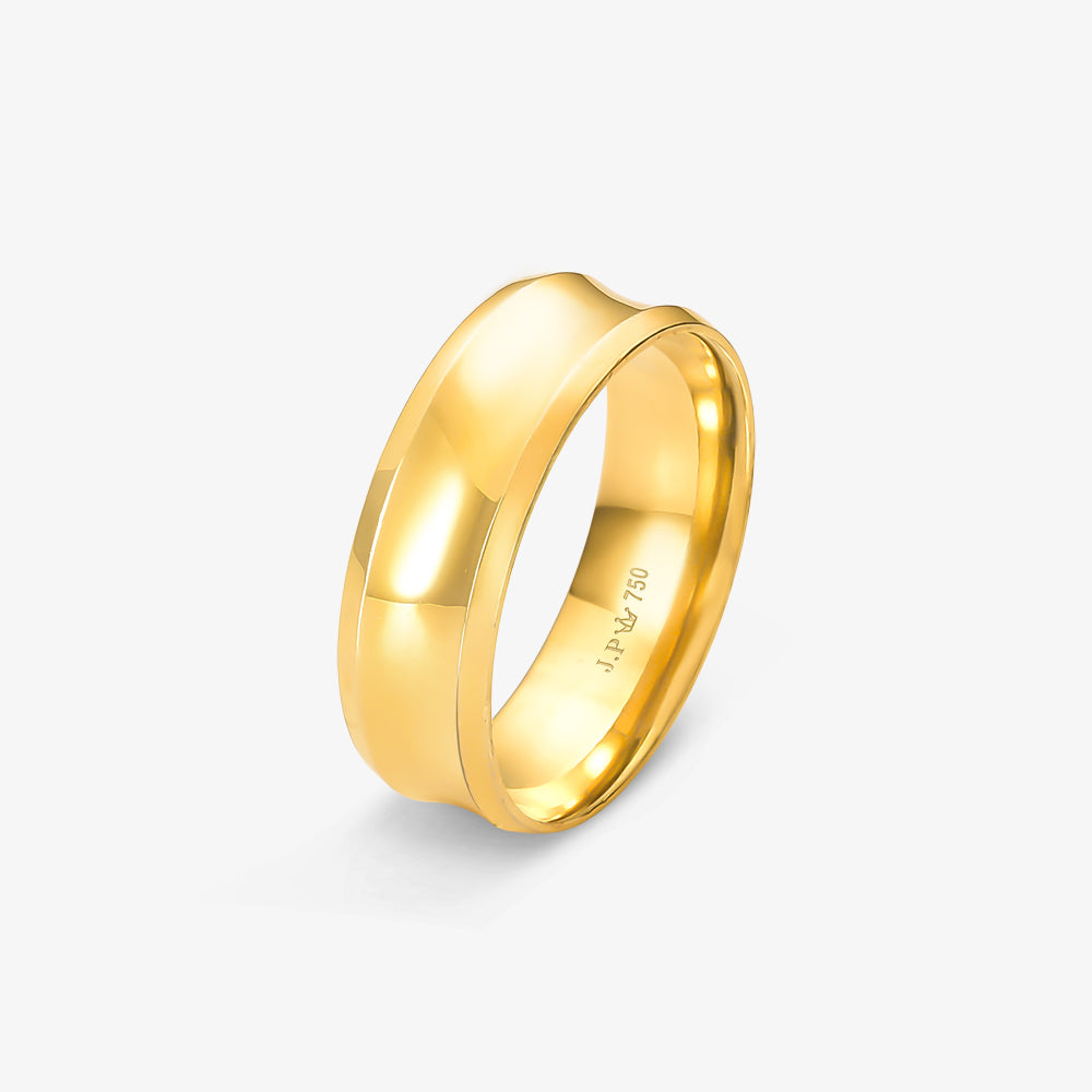 Aliança Comfort em Ouro Amarelo 18K, 6,30mm