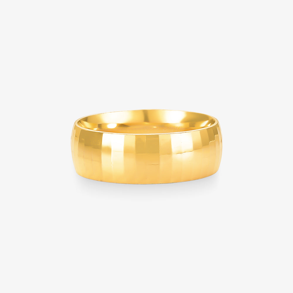 Aliança Comfort em Ouro Amarelo 18K, 7mm