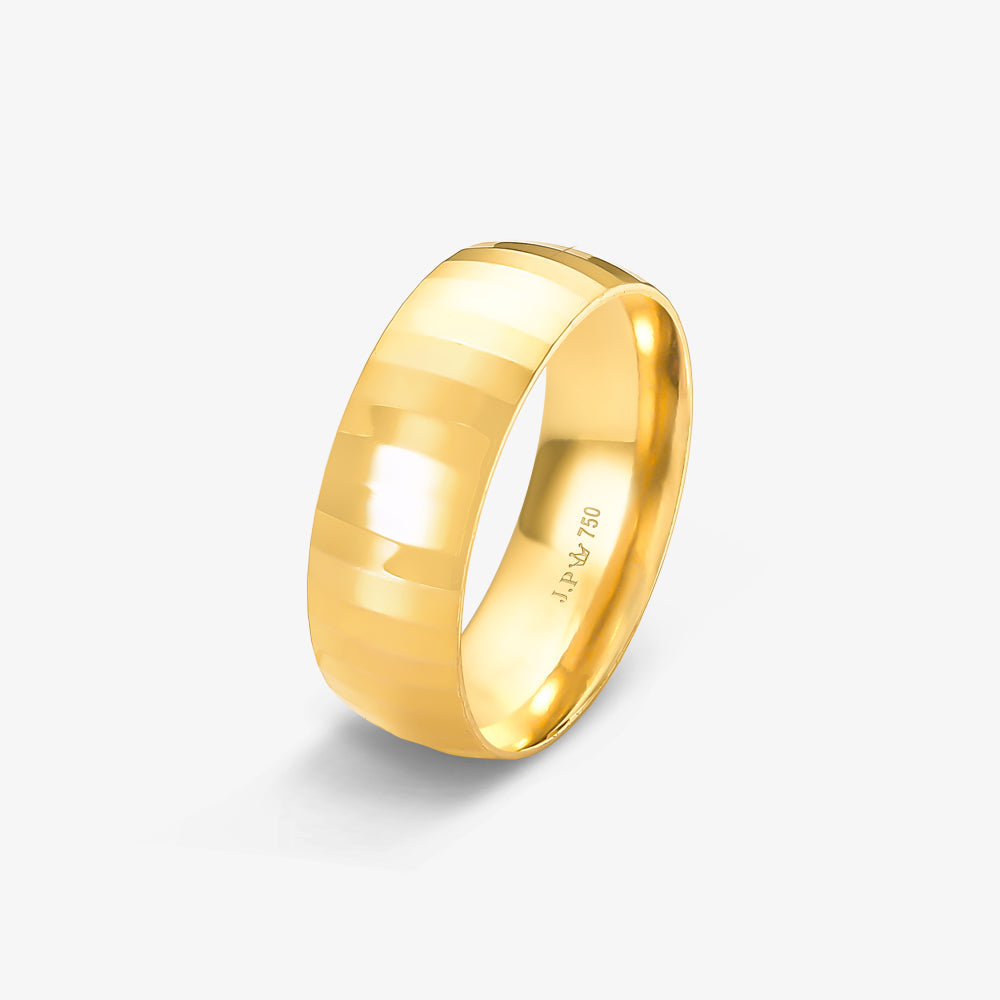 Aliança Comfort em Ouro Amarelo 18K, 7mm