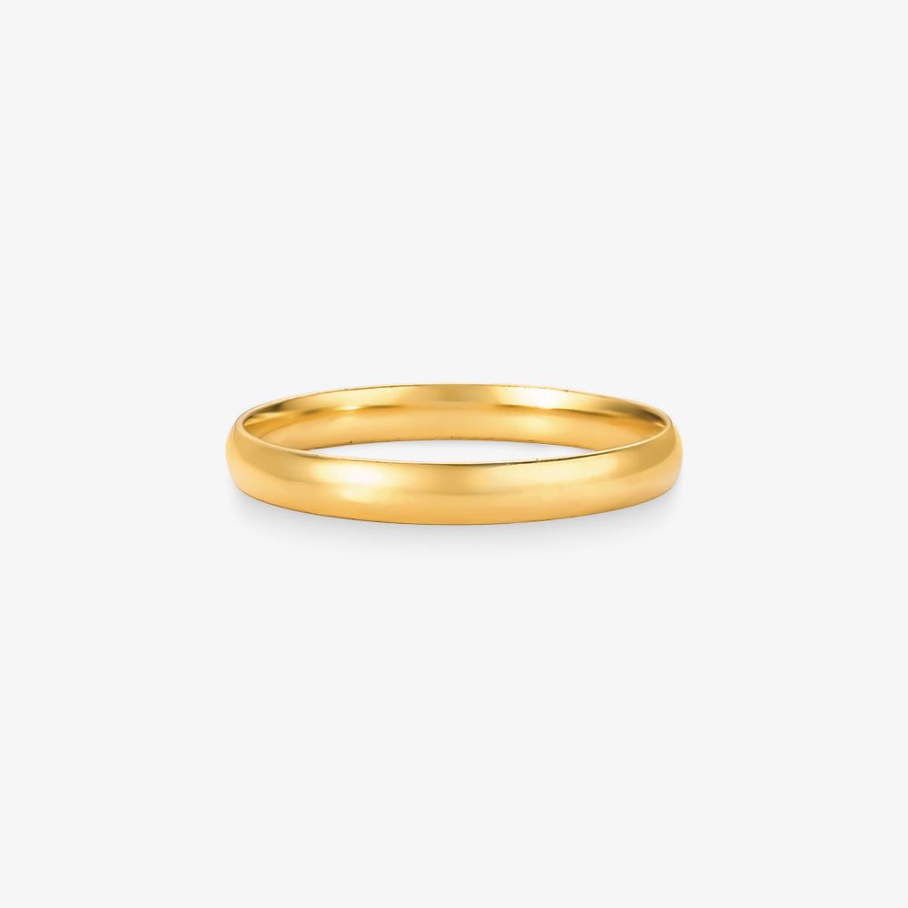 Aliança Sonata Lisa Comfort em Ouro Amarelo 18K, 2,8mm